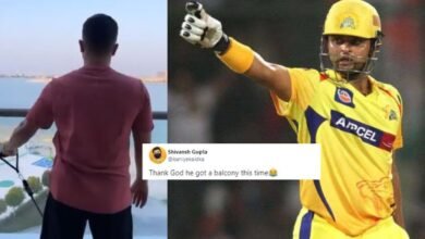 Suresh Raina Is Getting Trolled After He Shared View From His Hotel's Balcony