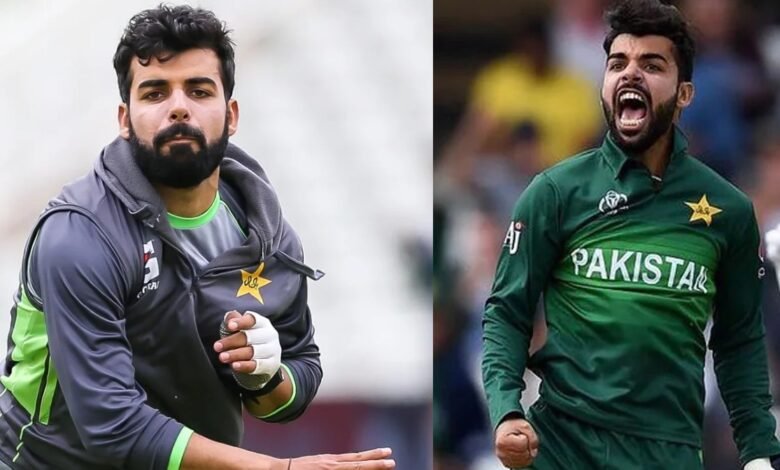 Pakistan cricketer Shadab Khan