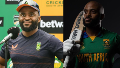 "He is better off dropping himself from the playing XI", Twitter reacts a Temba Bavuma continues with his poor run of form