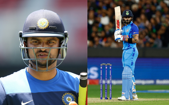 "The way he is playing, it’s reserved already including the cup"-Twitter reacts as Suresh Raina says that he won't be surprised if Virat Kohli wins Player Of The Tournament Award in this T20 World Cup