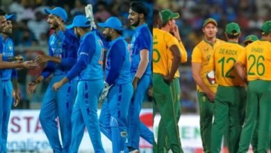 India and South Africa 3rd T20I