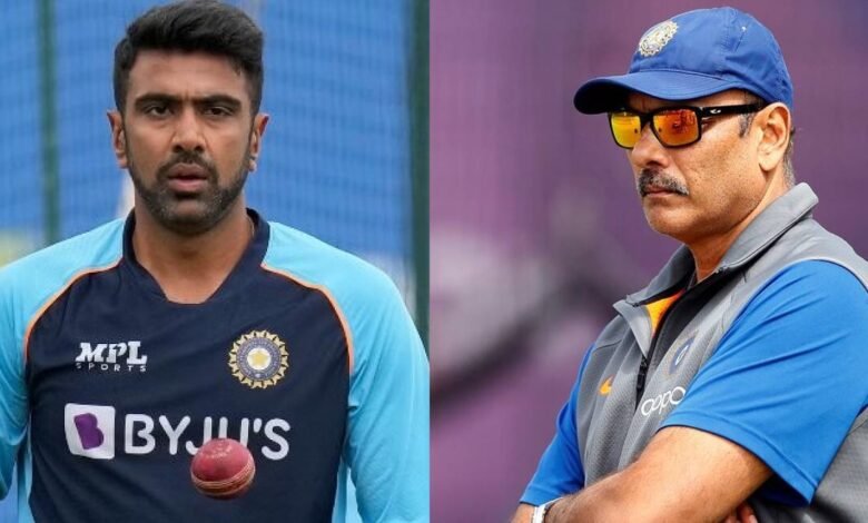 R Ashwin Ravi Shastri