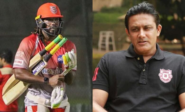 "I might be on the unlucky side….", Watch as Chris Gayle takes a hilarious dig at Anil Kumble for dropping him during his tenure as the Punjab Kings' head coach