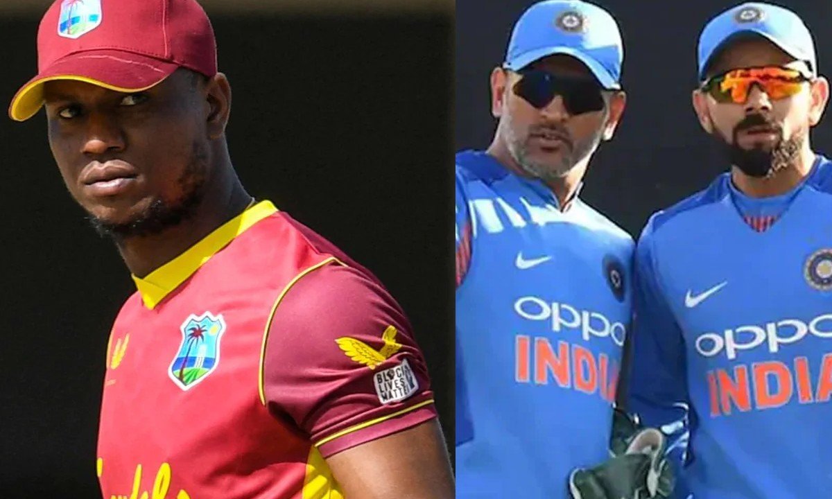 MS Dhoni, AB de Villiers and Virat Kohli feature as Evin Lewis picks ...