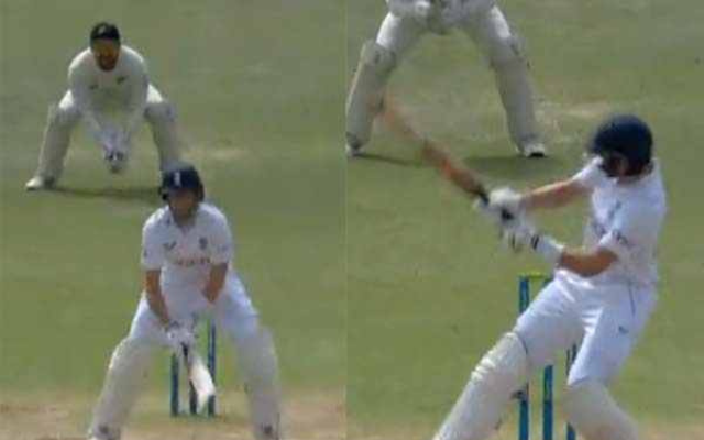 "Commentator shell-shocked" - Twitter reacts after Joe Root proves commentator wrong by playing a perfect reverse sweep