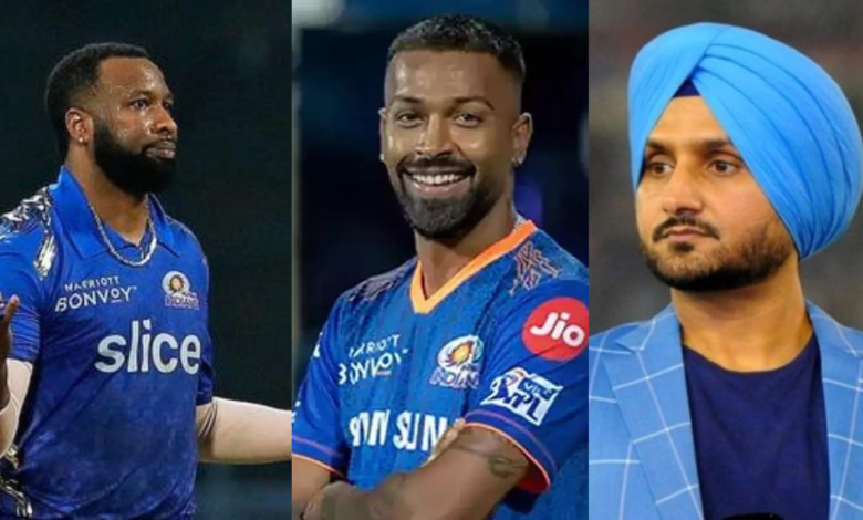 "But yes, they do have the potential.." - Harbhajan Singh picks the replacement of Kieron Pollard and Hardik Pandya in Mumbai Indians