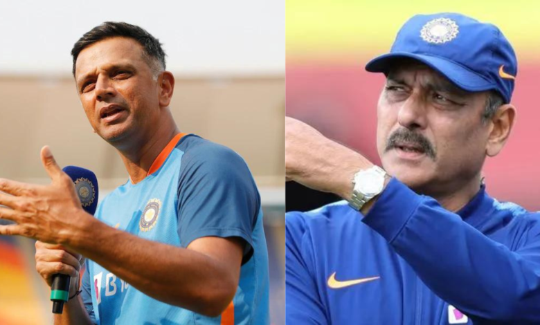 "If they play all three formats, it would be trouble" - Ravi Shastri delivers a stern advice to Rahul Dravid during the 3rd ODI against Australia