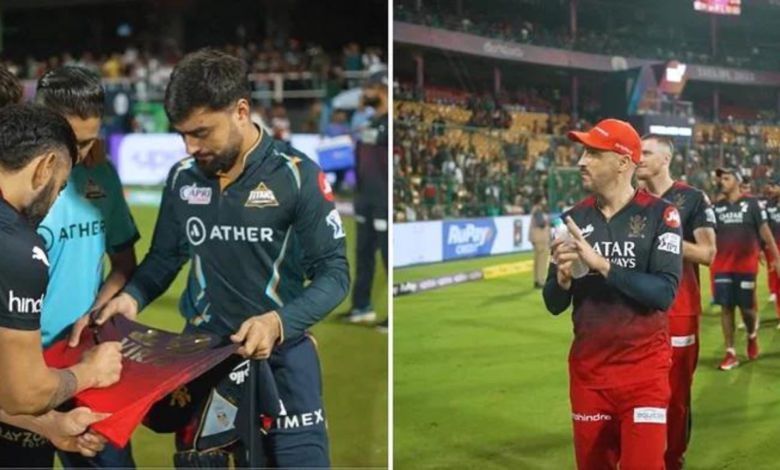 "You get what you deserve" - Twitter reacts as Virat Kohli gifts Rashid Khan a signed jersey and hugged him